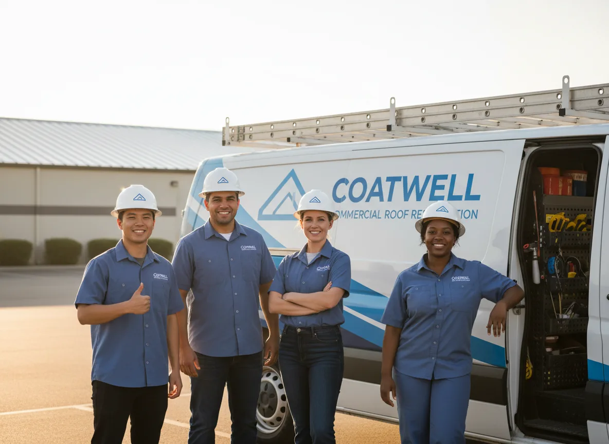 Commercial roof coating company in Fairchance, PA